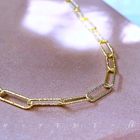 Sparkle Shimmer Chain Link Necklace - Picture 13 of 16